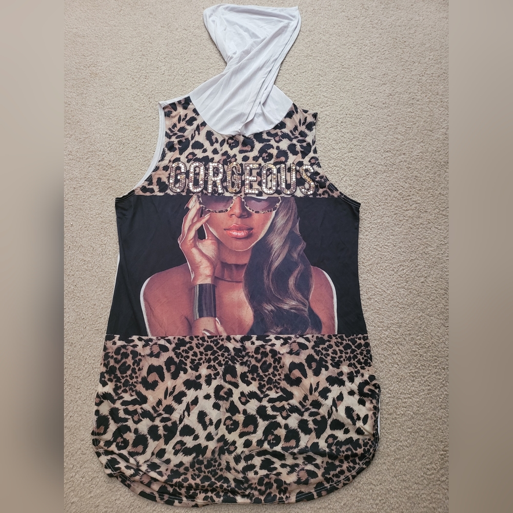 Tunic Hoodie dress 2x
